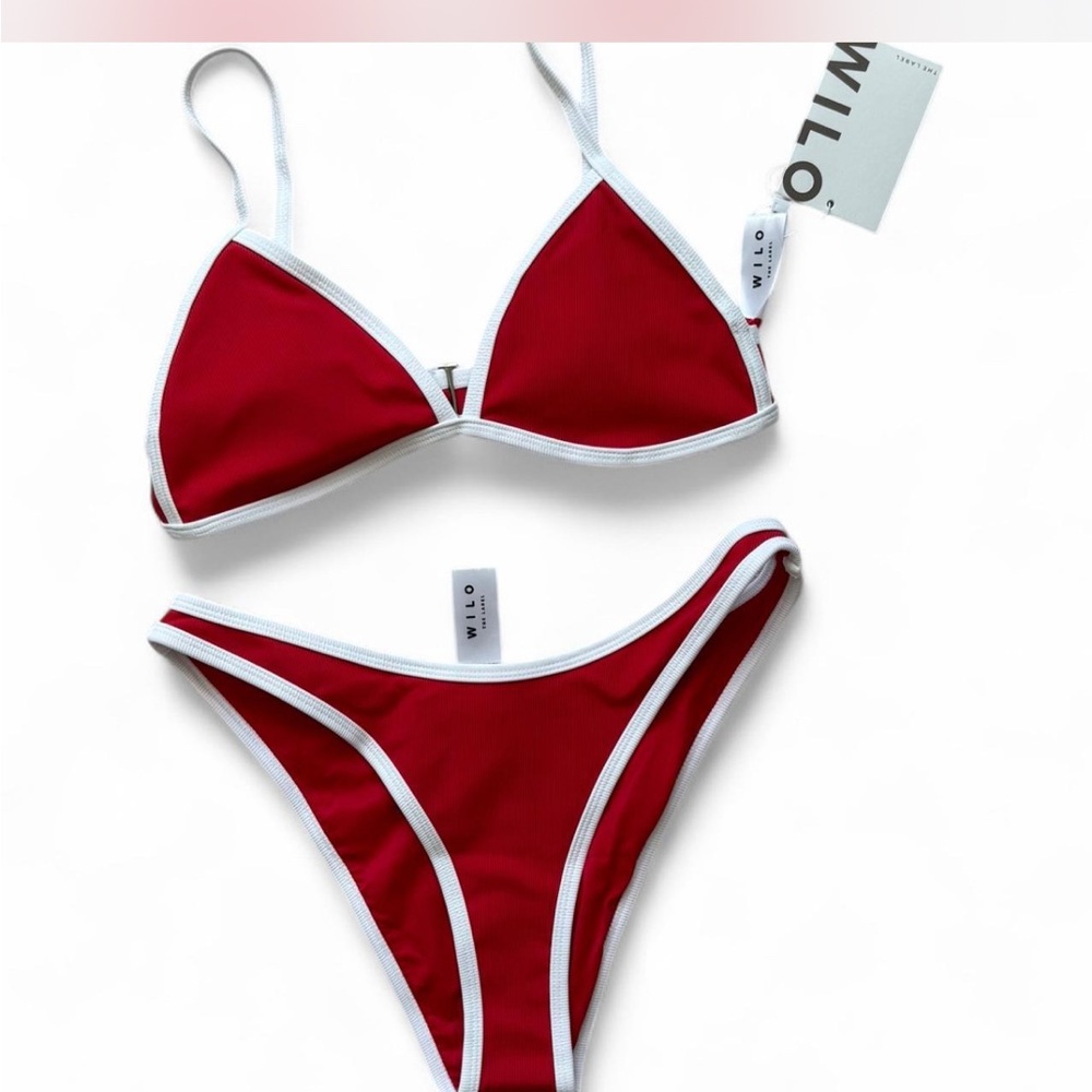Red Bikini Set